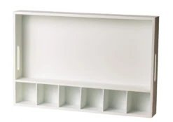 Cosy @Home Dienblad Hout 45 X 30 Cm -Kookwaren Verkoop 00theedoos 23