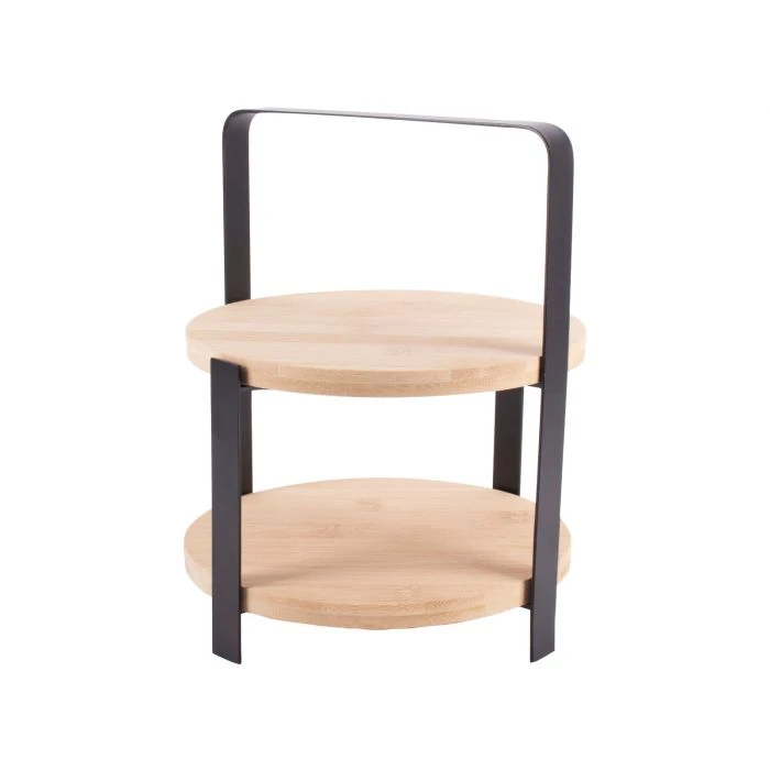 Gusta Etagere / Serveertoren - Bamboe - 27 Cm - 2-laags 3 Gusta Etagere / Serveertoren - Bamboe - 27 Cm - 2-laags