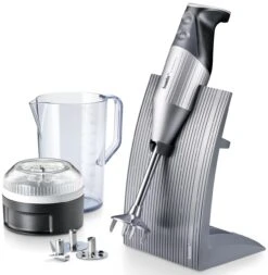 Bamix Staafmixer Set SwissLine - 200 W - Zilver -Kookwaren Verkoop 100.021a 1