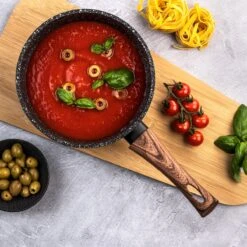 Westinghouse Pannenset Marble Wood (Braadpan ø 24 Cm + Steelpan ø 18 Cm) - Inductie En Alle Andere Warmtebronnen 12 Westinghouse Pannenset Marble Wood (Braadpan ø 24 Cm + Steelpan ø 18 Cm) - Inductie En Alle Andere Warmtebronnen -Kookwaren Verkoop 1200x1200 100