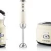 Westinghouse Retro Waterkoker + Broodrooster 2 Sleuven + Staafmixer - Wit 1 Westinghouse Retro Waterkoker + Broodrooster 2 Sleuven + Staafmixer - Wit -Kookwaren Verkoop 1200x706