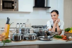 Westinghouse Pannenset Black Signature (Kookpan + Hapjespan ø 24 Cm + Wokpan ø 32 Cm) - Inductie En Alle Andere Warmtebronnen 17 Westinghouse Pannenset Black Signature (Kookpan + Hapjespan ø 24 Cm + Wokpan ø 32 Cm) - Inductie En Alle Andere Warmtebronnen -Kookwaren Verkoop 1200x800 31