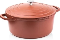 Westinghouse Pannenset Performance (Braadpan + Hapjespan) ø 28 Cm - Rood - Inductie En Alle Andere Warmtebronnen -Kookwaren Verkoop 1200x813 1