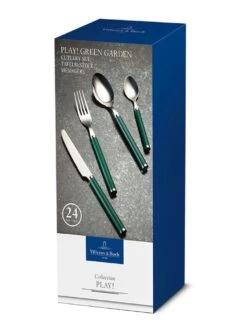 Villeroy & Boch Bestekset Play! - Green Garden - 24 Delig / 6 Personen -Kookwaren Verkoop 1263329033 4003686305137 02
