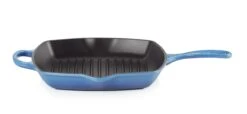 Le Creuset Grillpan Signature - Azure - 26 X 26 Cm - Geëmailleerde Anti-aanbaklaag -Kookwaren Verkoop 20183262200422 alt1