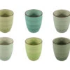 Studio Tavola Bekers Summer Green 350 Ml - 6 Stuks 1 Studio Tavola Bekers Summer Green 350 Ml - 6 Stuks -Kookwaren Verkoop 24327011