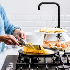 GreenPan Pannenkoekenpan Copenhagen - Zwart - ø 28 Cm - Keramische Anti-aanbaklaag -Kookwaren Verkoop 3a18e4eff90d814e848cc32161d191601d04c272 6 Cop PancakeP 28cm CC003112 001 SpecialFeature5B15D