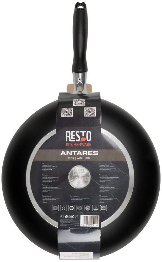 Resto Kitchenware Wokpan Antares - ø 30 Cm - Standaard Anti-aanbaklaag 9 Resto Kitchenware Wokpan Antares - ø 30 Cm - Standaard Anti-aanbaklaag - Afbeelding 7