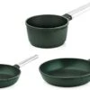 Westinghouse Pannenset Performance (Koekenpan ø 24 En 28 Cm + Steelpan ø 18 Cm) - Groen - Inductie En Alle Andere Warmtebronnen -Kookwaren Verkoop 550x339