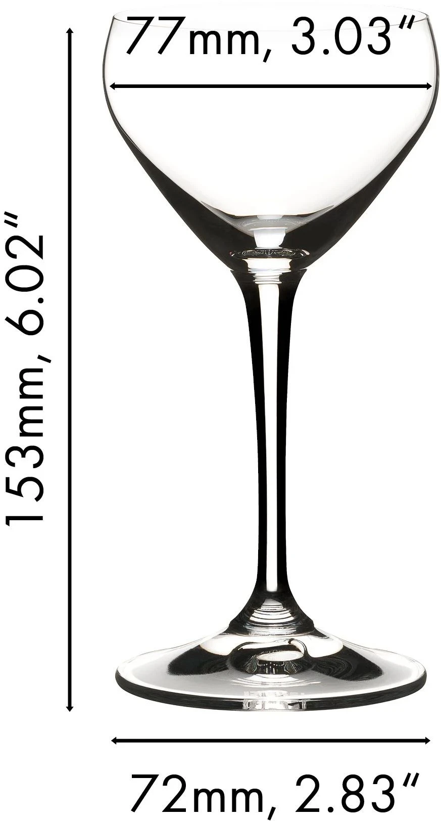 Riedel Cocktail Glazen Nick En Nora - 2 Stuks 5 Riedel Cocktail Glazen Nick En Nora - 2 Stuks - Afbeelding 3