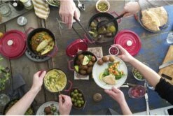 Staub Braadpan / Cocotte - Kersenrood - ø 22 Cm / 2.6 Liter -Kookwaren Verkoop 750036246