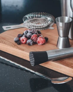 Vacu Vin Cocktail Zeef - Zilver - ø 9.5 Cm -Kookwaren Verkoop 78623606 Bar Spoon Lifestyle V1 scaled 1