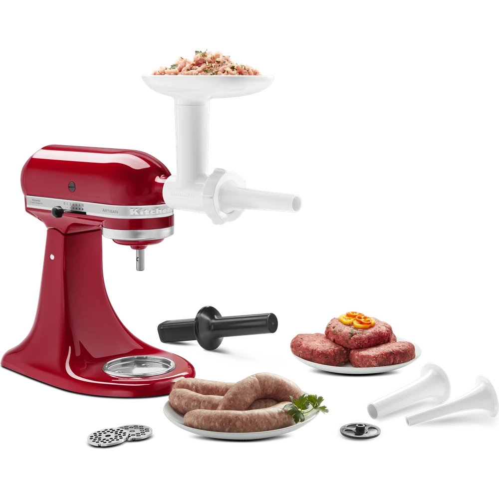 KitchenAid Worstenmaker Uitbreidingspakket - Keukenmachine Accessoire - 5KSMSSA 4 KitchenAid Worstenmaker Uitbreidingspakket - Keukenmachine Accessoire - 5KSMSSA - Afbeelding 2