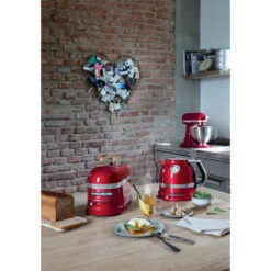 KitchenAid Waterkoker Artisan - Temperatuurregeling - Appelrood - 1.5 Liter - 5KEK1522ECA 9 KitchenAid Waterkoker Artisan - Temperatuurregeling - Appelrood - 1.5 Liter - 5KEK1522ECA -Kookwaren Verkoop 8597800012305B15D 1