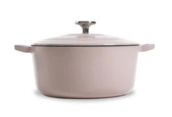 BK Braadpan Bourgogne - Dusky Pink - ø 24 Cm / 4.2 Liter -Kookwaren Verkoop 8718311313673 1