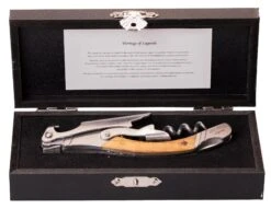 Jay Hill Kurkentrekker / Kelnersmes Laguiole - Olijfhout 10 Jay Hill Kurkentrekker / Kelnersmes Laguiole - Olijfhout -Kookwaren Verkoop 8720364453381 4