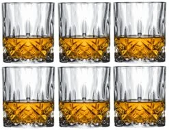 Cookinglife Whiskey Glazen / Cocktailglazen / Waterglazen Moray - 320 Ml - 6 Stuks -Kookwaren Verkoop 8720955225793