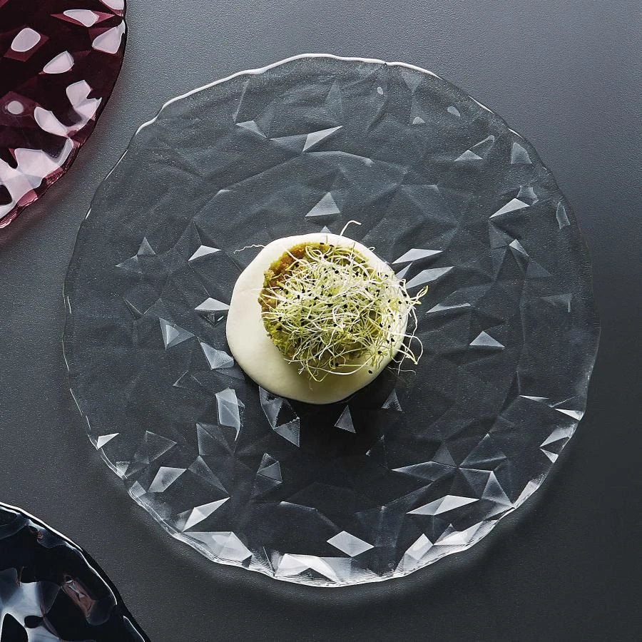 Bormioli Rocco Pizzabord / Onderbord Diamond - Transparant - ø 33 Cm - 6 Stuks 6 Bormioli Rocco Pizzabord / Onderbord Diamond - Transparant - ø 33 Cm - 6 Stuks - Afbeelding 4