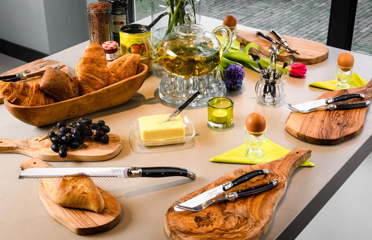 Laguiole Style De Vie Broodmes Zwart 7 Laguiole Style De Vie Broodmes Zwart - Afbeelding 5