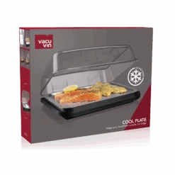 Vacu Vin Koelhoudplaat Active Cool Plate - Zwart 9 Vacu Vin Koelhoudplaat Active Cool Plate - Zwart -Kookwaren Verkoop CoolPlate Packshot VV9