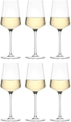 Leonardo Witte Wijnglazen / Riesling Wijnglazen Puccini - 400 Ml - 6 Stuks