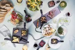 Espressions Gourmetstel Square - 4 Personen 19 Espressions Gourmetstel Square - 4 Personen -Kookwaren Verkoop Espressions Gourmetstel Raclette Square 21 x 13 cm