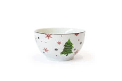 Studio Tavola Kerstservies - Porselein - Rood - 18-delig / 6 Personen -Kookwaren Verkoop HIT Kerstservies Rood 04