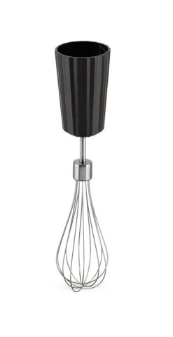 Alessi Staafmixer Set Plissé - Zwart - Michele De Lucchi - MDL10S B -Kookwaren Verkoop MDL10 FRU B 1