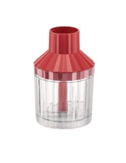 Alessi Staafmixer Set Plissé - Rood - Michele De Lucchi - MDL10S R -Kookwaren Verkoop MDL10 TRIT R
