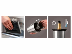 Vacu Vin Wijnkoeler Active Cooler Elegant - Box - Zwart -Kookwaren Verkoop Productafbeeldingen CL 39 1