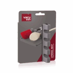 Vacu Vin Lepelhouder - Grijs -Kookwaren Verkoop UtensilRest Grey Packshot VV9