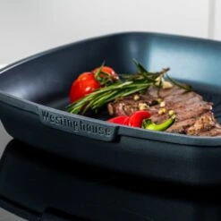 Westinghouse Grillpan Performance - Bravery Blue - 28 X 28 Cm - Standaard Anti-aanbaklaag -Kookwaren Verkoop WCFP0095G28BL 7