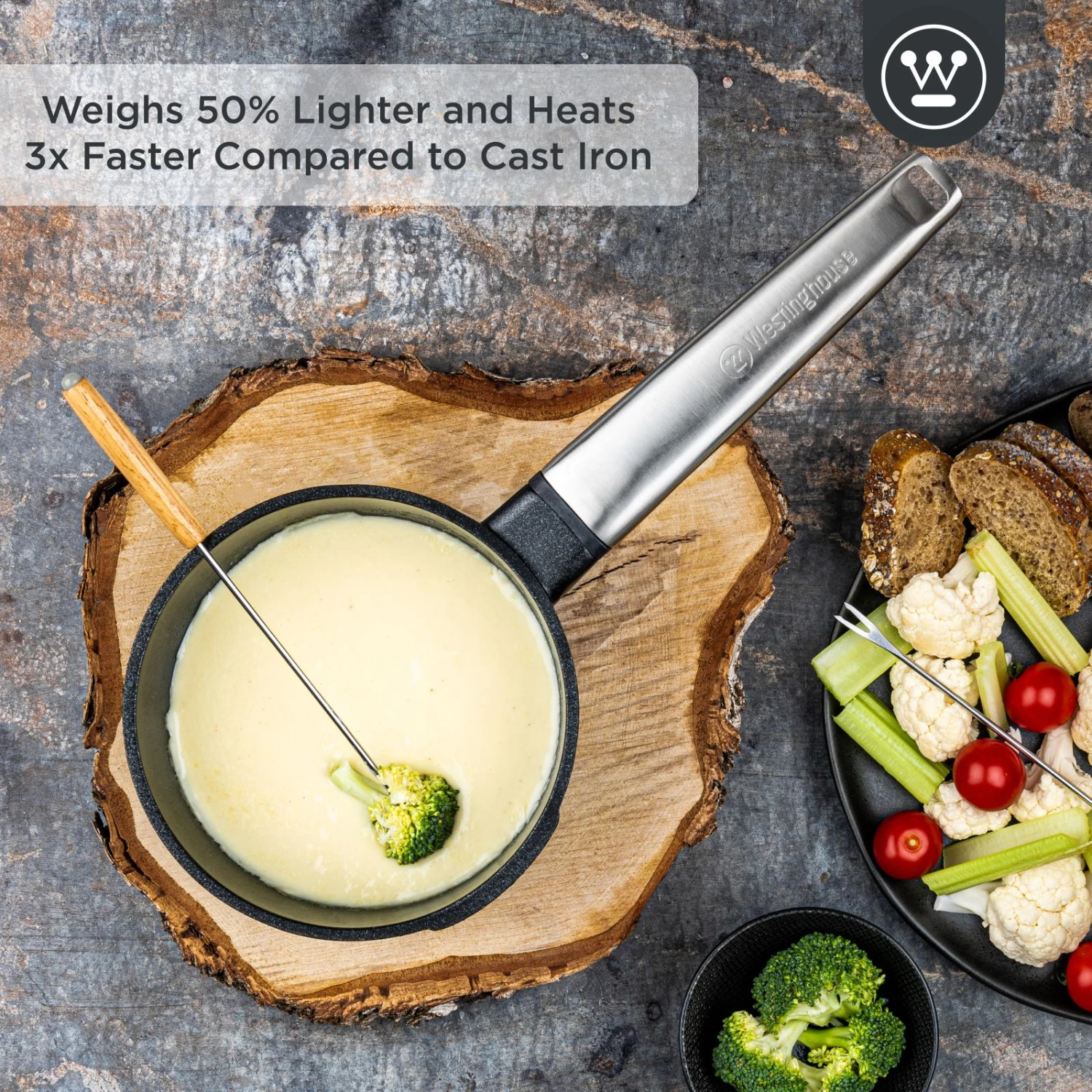 Westinghouse Steelpan Performance - Blissful Black - ø 18 Cm / 1.9 Liter 7 Westinghouse Steelpan Performance - Blissful Black - ø 18 Cm / 1.9 Liter - Afbeelding 5