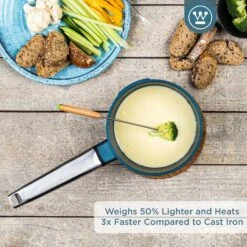 Westinghouse Steelpan Performance - Bravery Blue - ø 18 Cm / 1.9 Liter -Kookwaren Verkoop WCSP0095N18BL 2