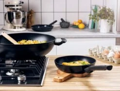 BK Koekenpan Easy Induction Aluminium - ø 20 Cm - Keramische Anti-aanbaklaag -Kookwaren Verkoop c29876f01a281cbdafd70bcf679134eb96db01b0 BK Easy Induction Frypan 20 005