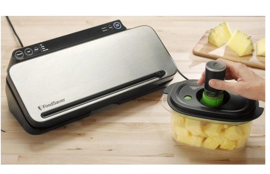 FoodSaver Vacumeermachine Profi Line Plus - RVS - VS3190X 6 FoodSaver Vacumeermachine Profi Line Plus - RVS - VS3190X - Afbeelding 4