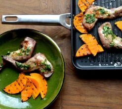 Valira Grillpan Aire Met Handgrepen - 23 X 23 Cm - Standaard Anti-aanbaklaag -Kookwaren Verkoop grillpansfeerfoto3 1