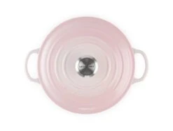 Le Creuset Braadpan Signature - Marmite - Shell Pink - ø 24 Cm / 3.1 Liter 9 Le Creuset Braadpan Signature - Marmite - Shell Pink - ø 24 Cm / 3.1 Liter -Kookwaren Verkoop le creuset braadpan marmite shell pink 24cm 1