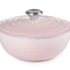 Le Creuset Braadpan Signature - Marmite - Shell Pink - ø 24 Cm / 3.1 Liter