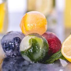 Sareva IJsblokjesvorm - 6 Ronde Ijsbollen - Siliconen - Easy Release - Herbruikbaar -Kookwaren Verkoop sereva ijs sfeer 37