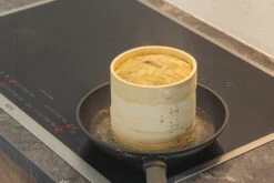 Sareva Stoommandje - Bamboe - 2-laags - ø 15 Cm 16 Sareva Stoommandje - Bamboe - 2-laags - ø 15 Cm -Kookwaren Verkoop stoommand gebruik 2