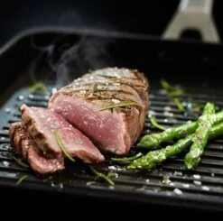 Valira Grillpan Aire Met Handgrepen - 23 X 23 Cm - Standaard Anti-aanbaklaag -Kookwaren Verkoop valiragrillpan28x283 3